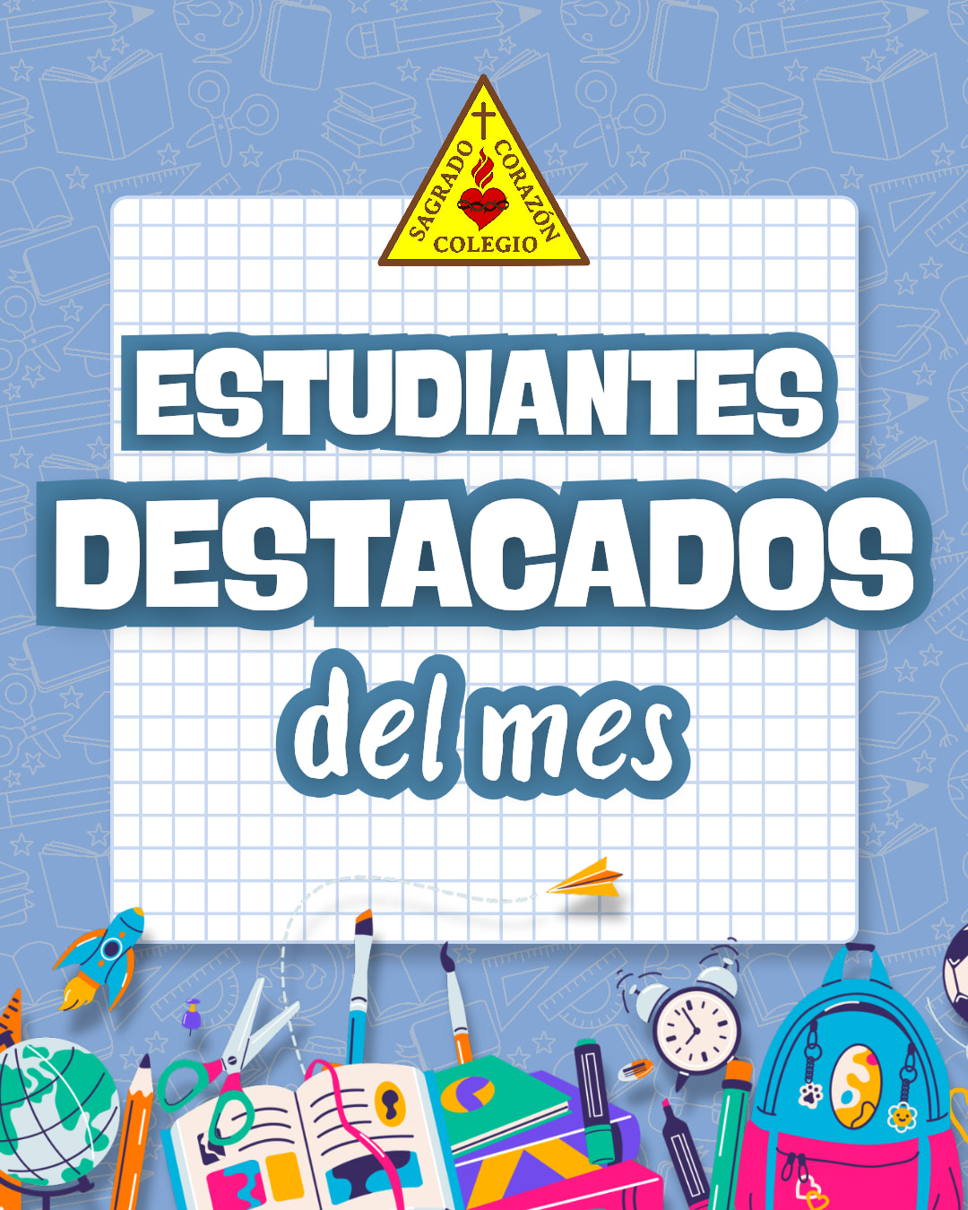 Estudiantes destacados del mes de agosto