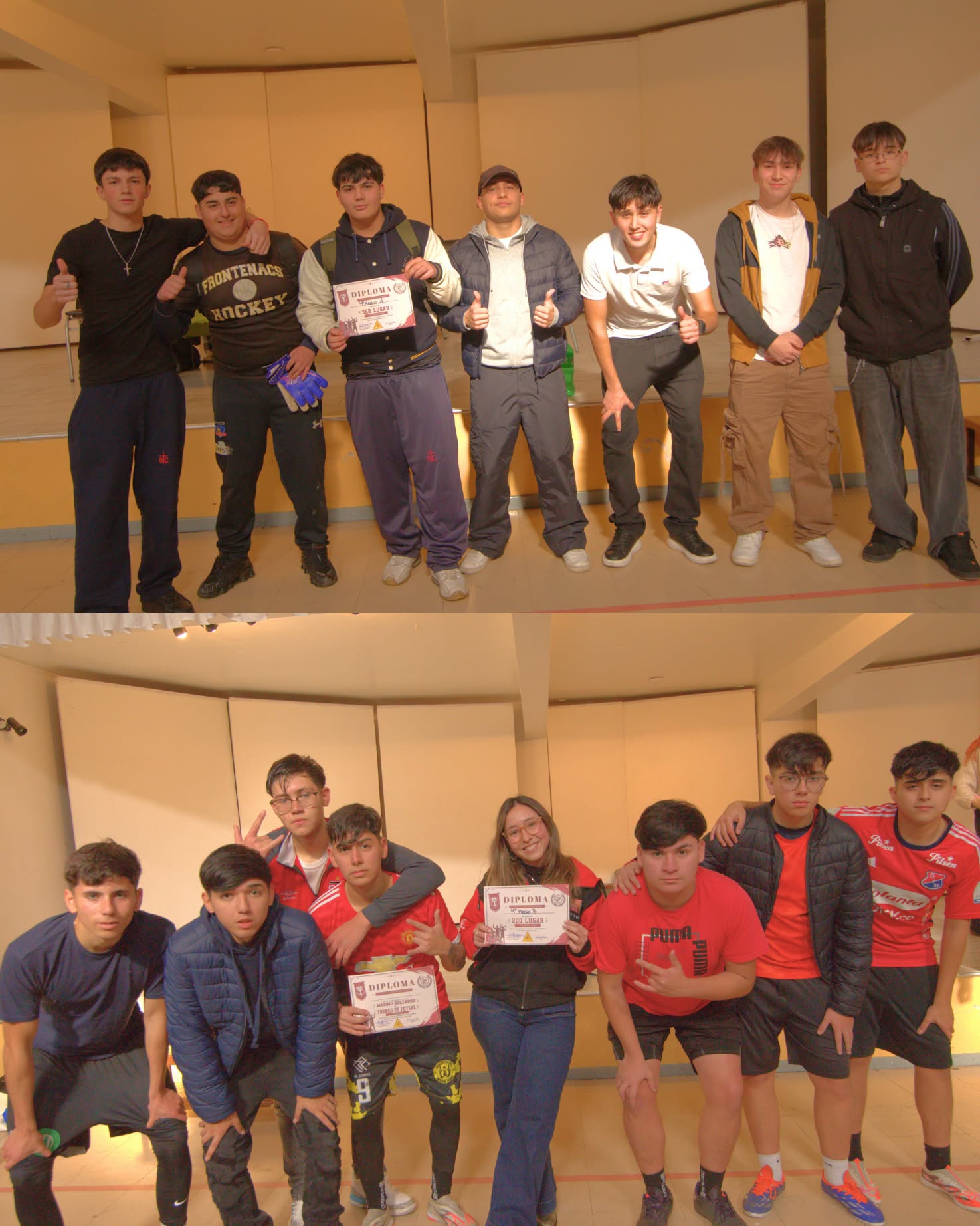 Encuentro Deportivo de 4° Medio